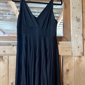 Maitai Black Sleeveless V-Neck Maxi Dress